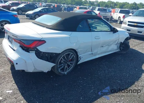 2021 BMW M440I z USA, uszkodzony, nr VIN WBA53AT0XMCH41436
